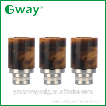 2015 new design factory price jade drip tip, 510 jade stone drip tips tophus amber wide bore